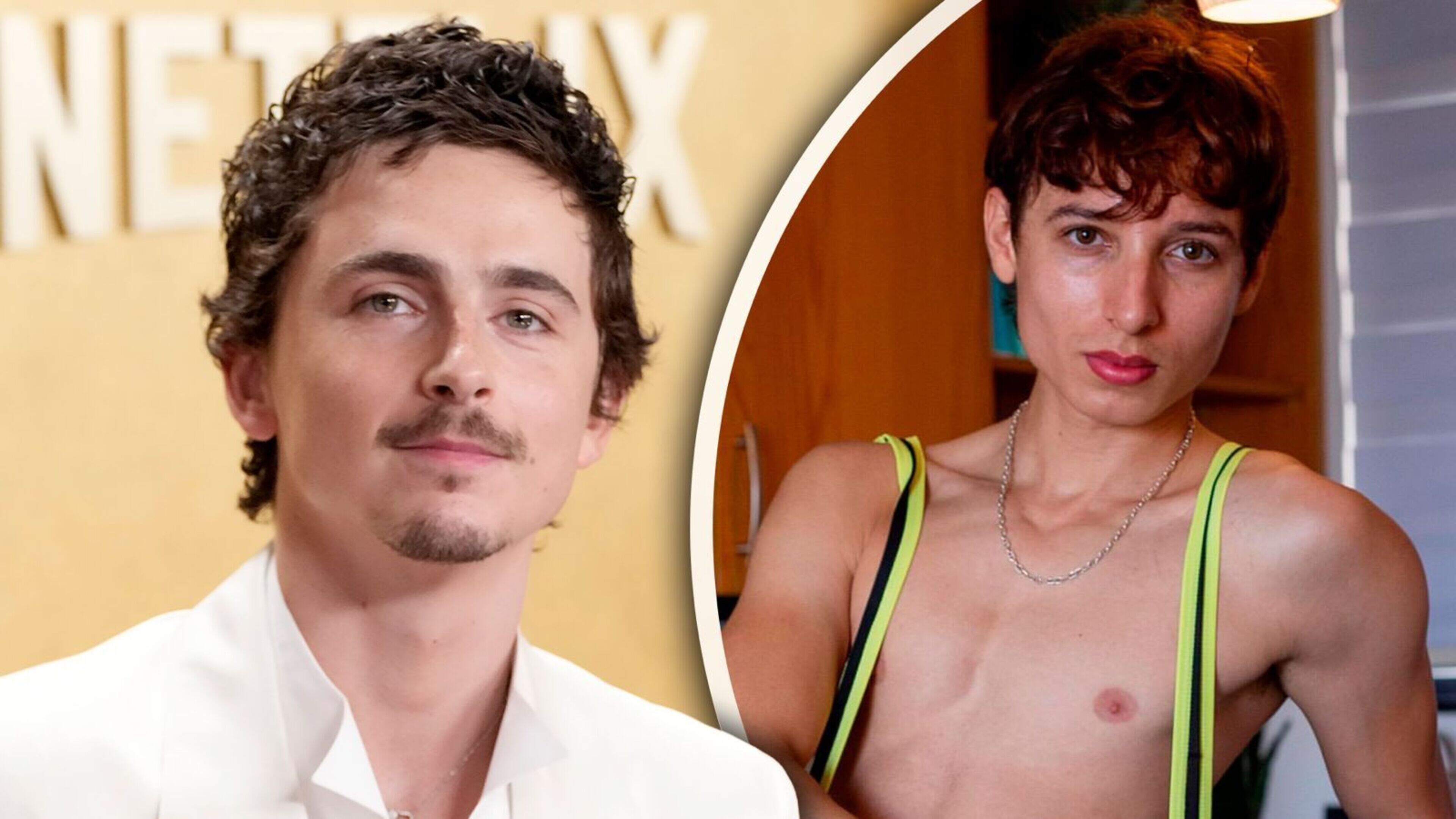 Timothée Chalamet schrikt van pikante dubbelganger op OnlyFans: ’Mensen trekken verkeerde conclusies’